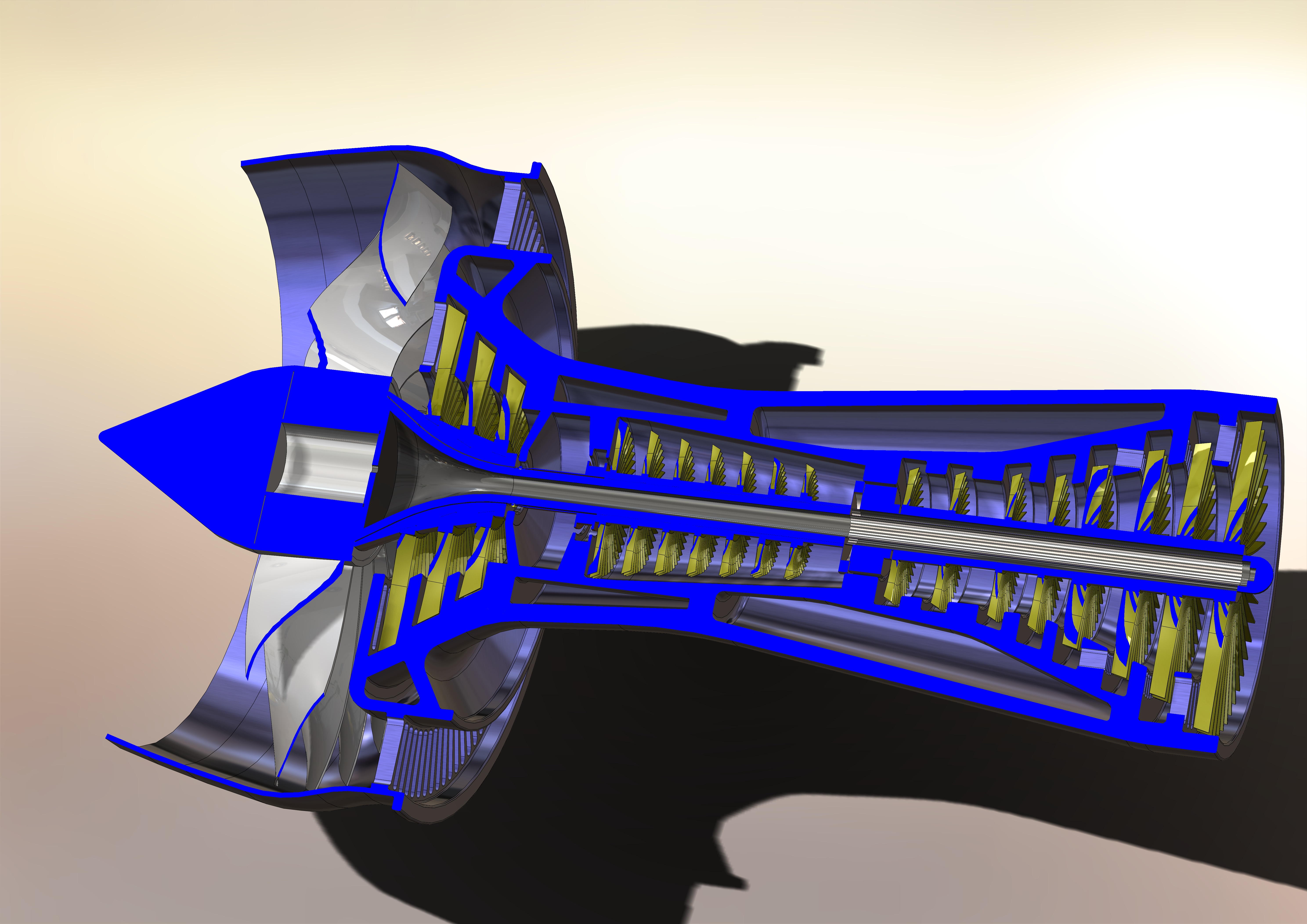 燃气轮机发动机 sw21